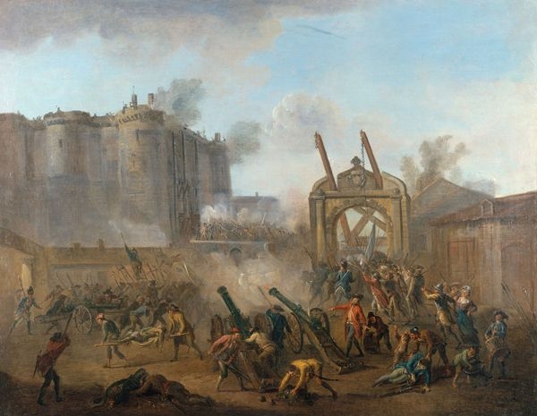 La prise de la Bastille le 14 juillet 1789. Jean-Baptiste Lallemand. Copyright © © Musée Carnavalet / Roger-Viollet